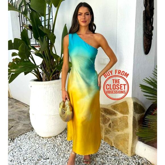 ZARA BLOGGER FAVE!!! Flowy Midi Dress NWT - Picture 1 of 16